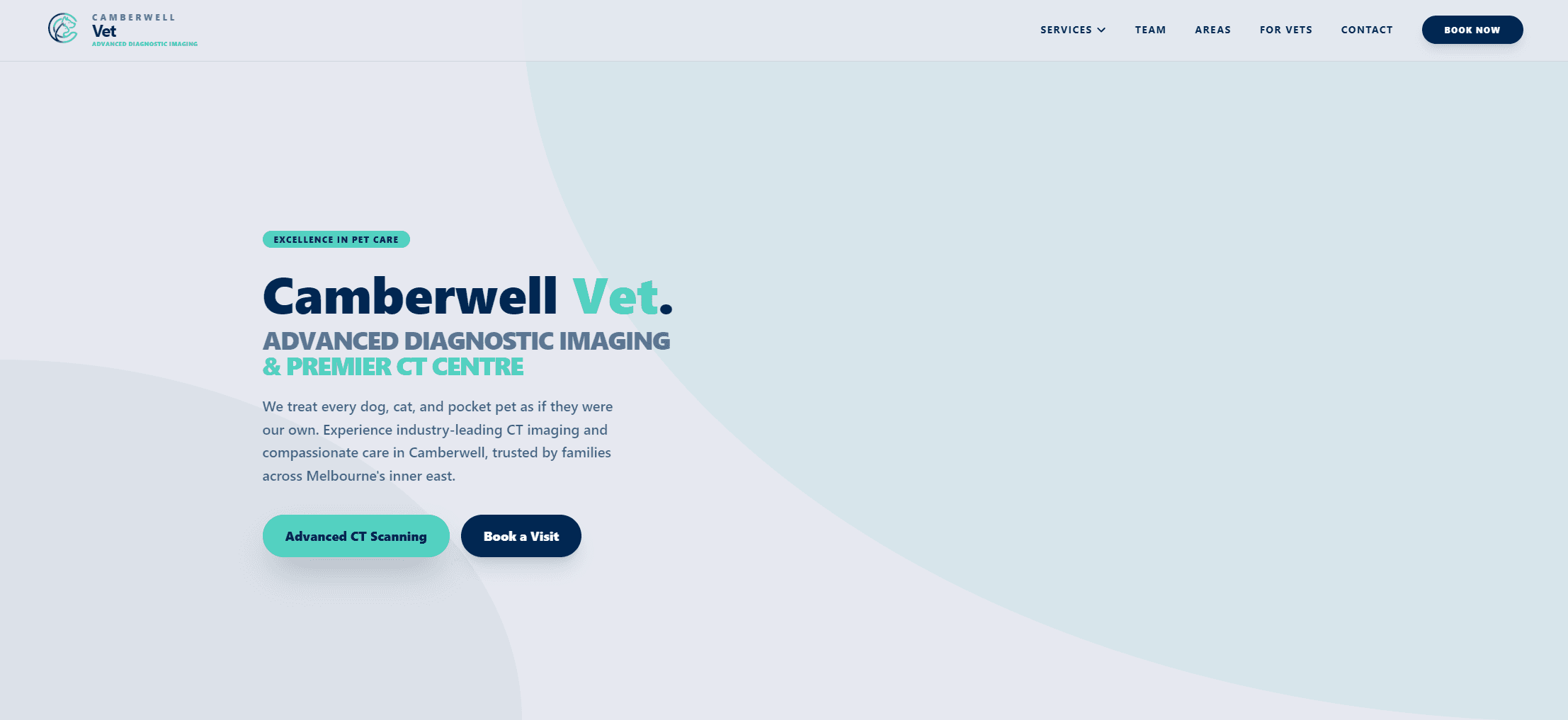 Camberwell Vet website